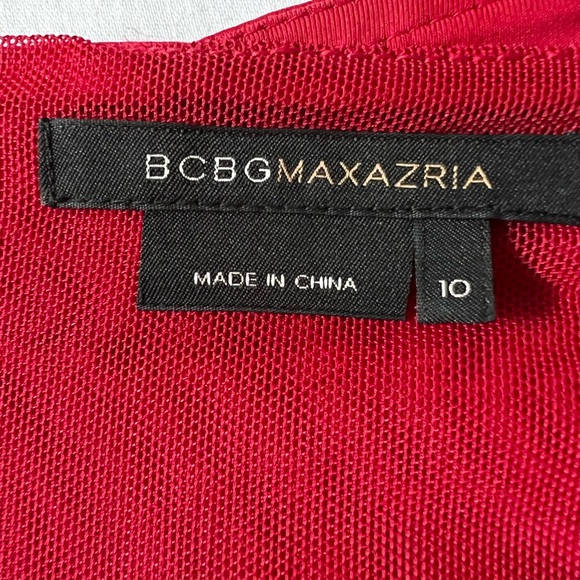 Red Satin Dress - Picture 3 of 5